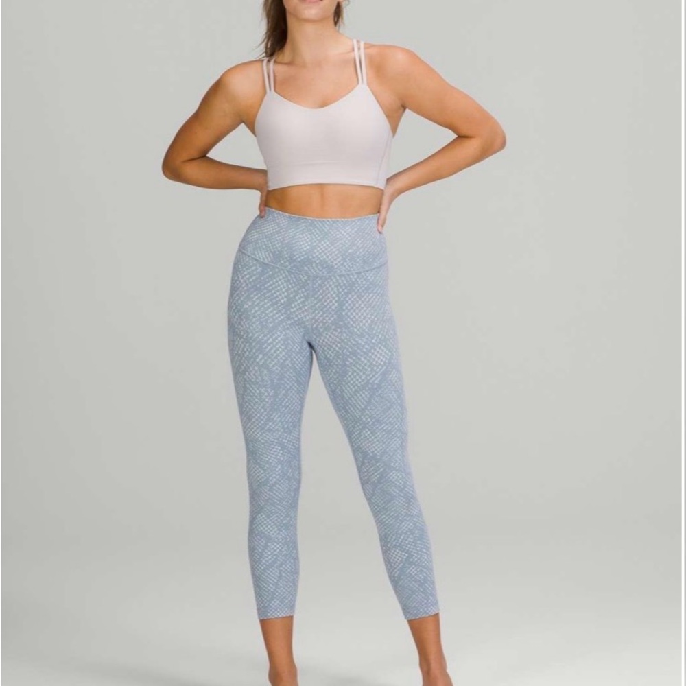 Lululemon Athletica reptilia Chambray legging